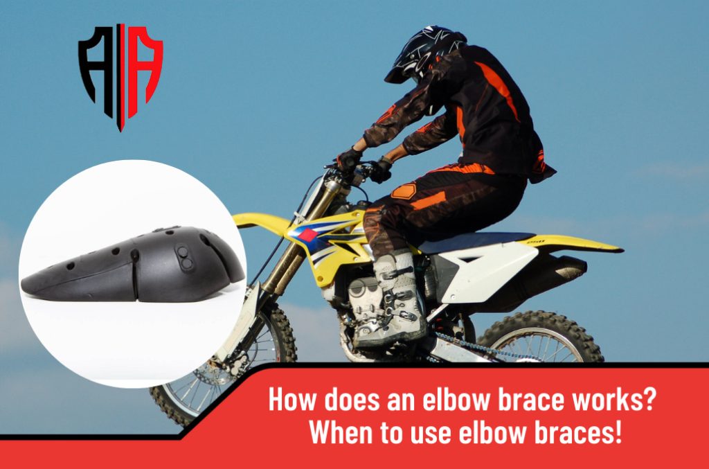 How does an elbow brace works
